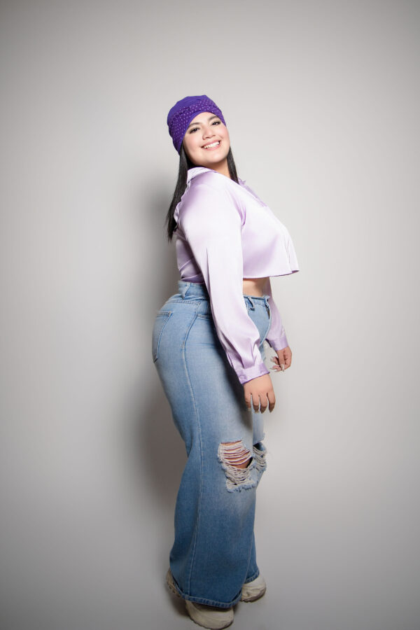 MOD LAU ESTAMPADO COLOR MORADO