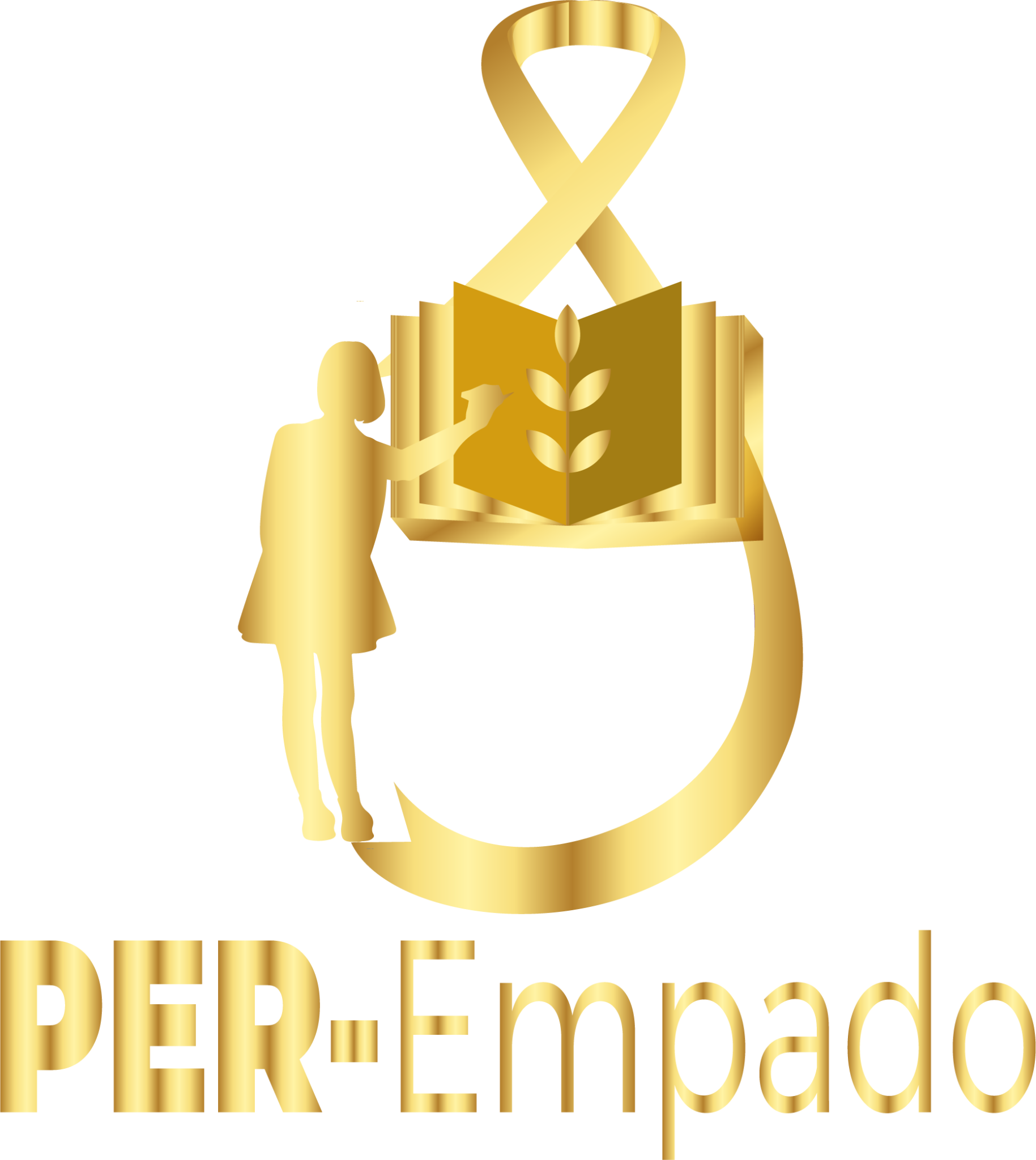LOGO VECTOR DORADO CURVAS LETRAS MAS GRANDES